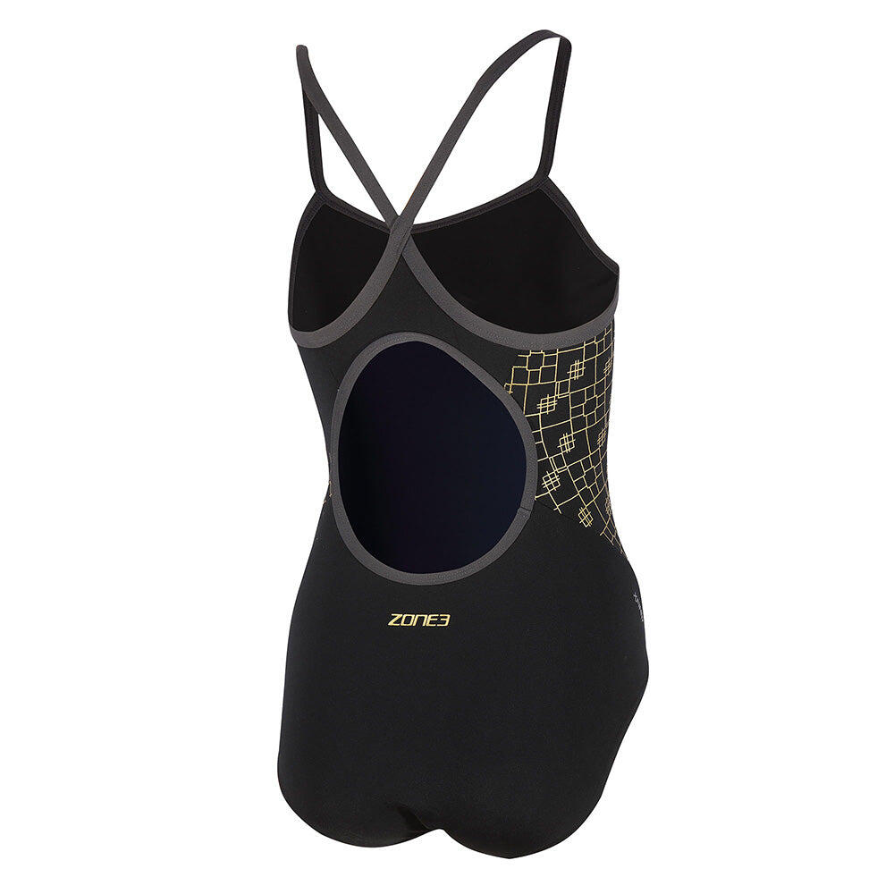 Bound Back Swim Suit Women's BLACK/GOLD 7/7