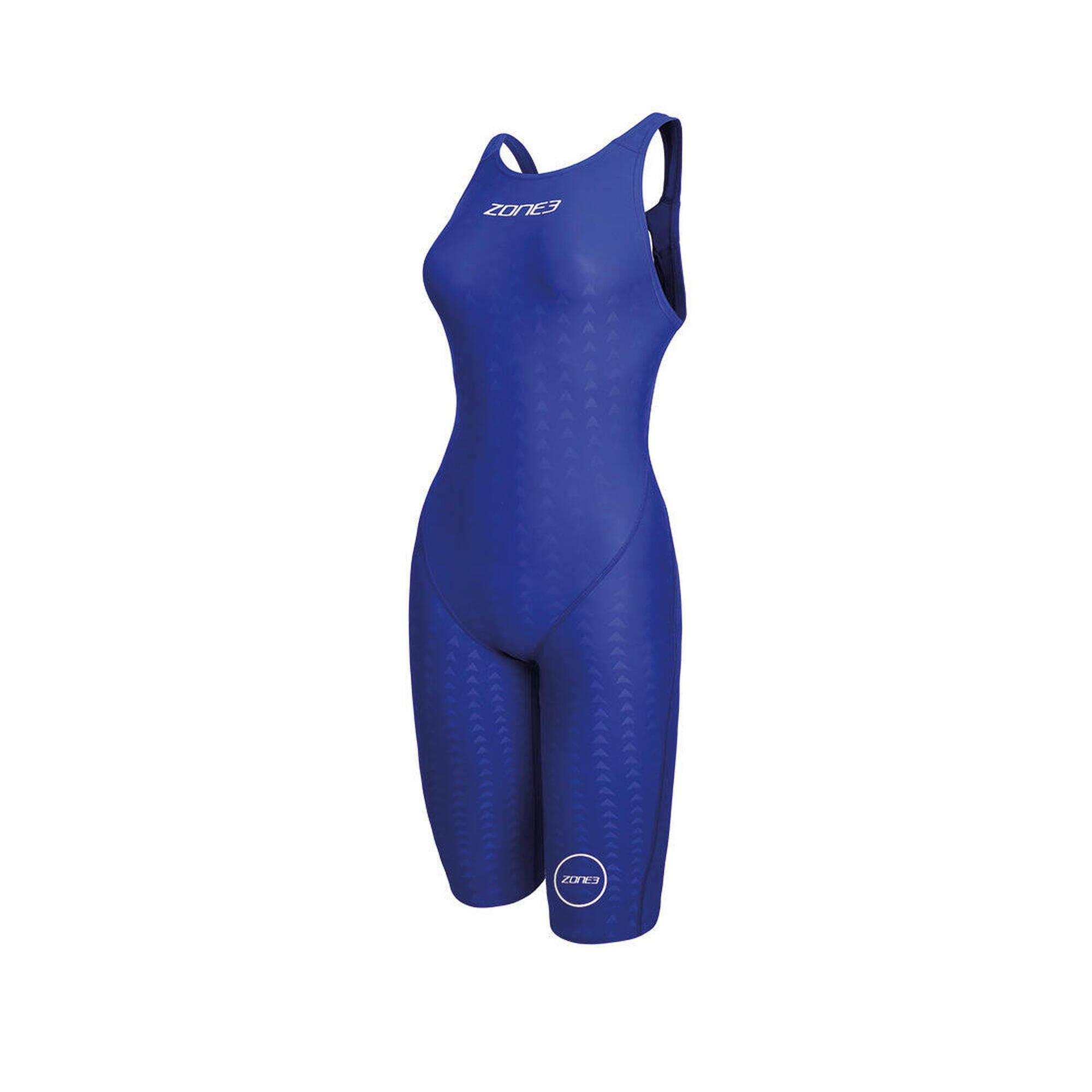 ZONE3 FINA Approved Kneeskin  Performance Speed Women's BLUE