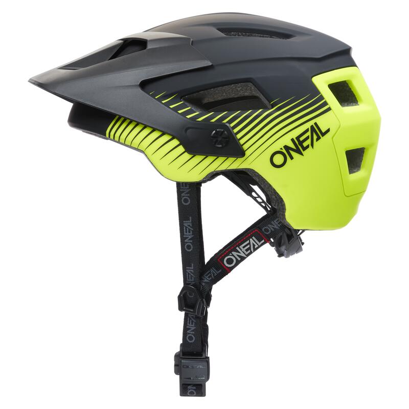Kask rowerowy mtb O'neal Defender GRILL V.22 black/neon yellow