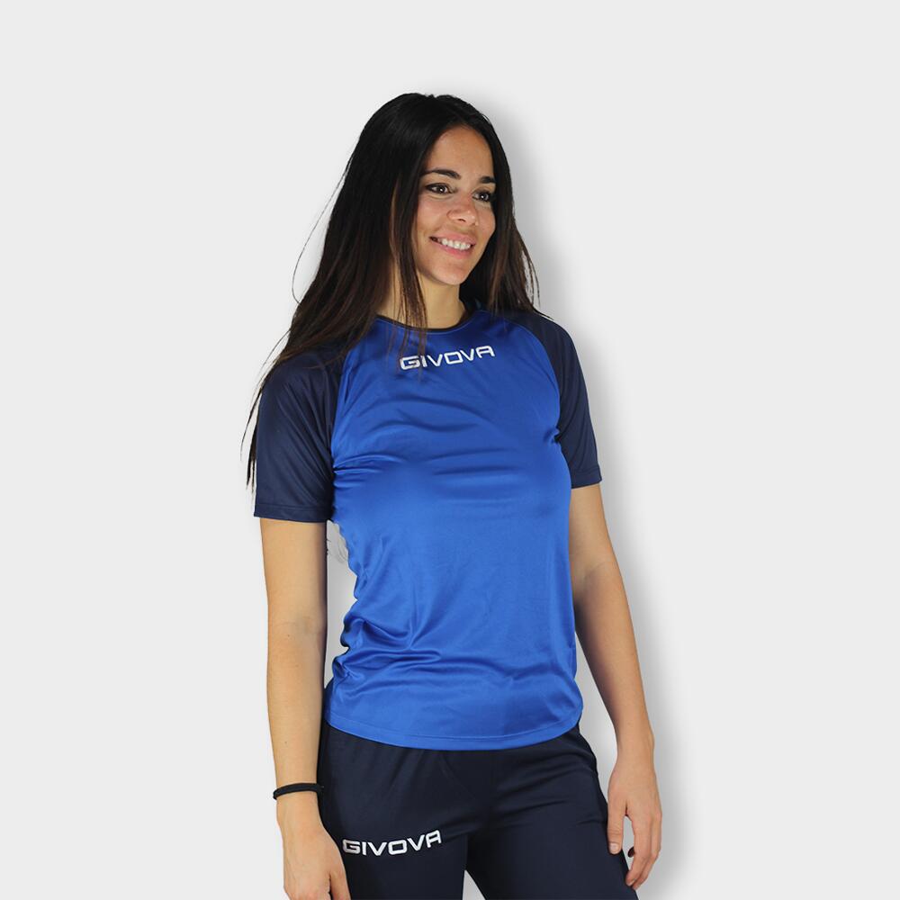 T-shirt uomo givova azzurro/blu 5/7