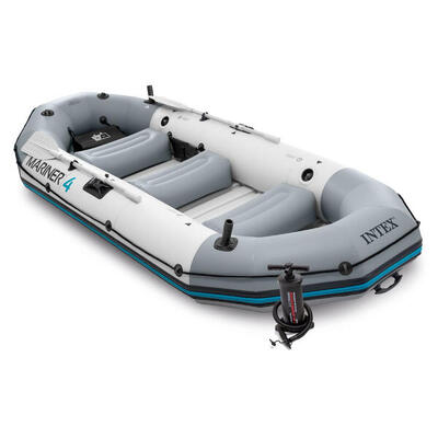 Intex 68376NP - Gommone Canotto Gonfiabile Mariner 4. 4 posti. 328x145x48 cm