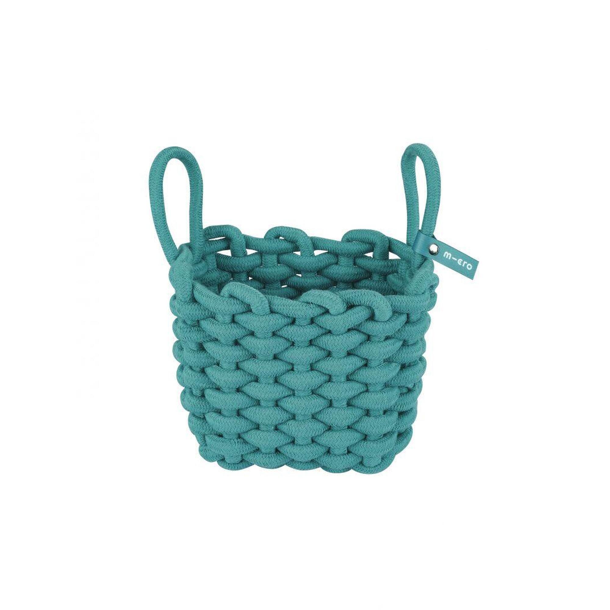 Panier vert pour trottinette