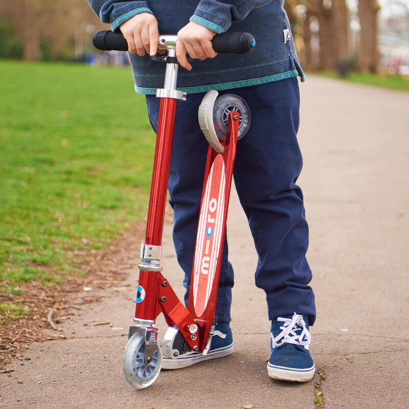 Trottinette 2 roues pliable Enfant – Micro Sprite Rouge