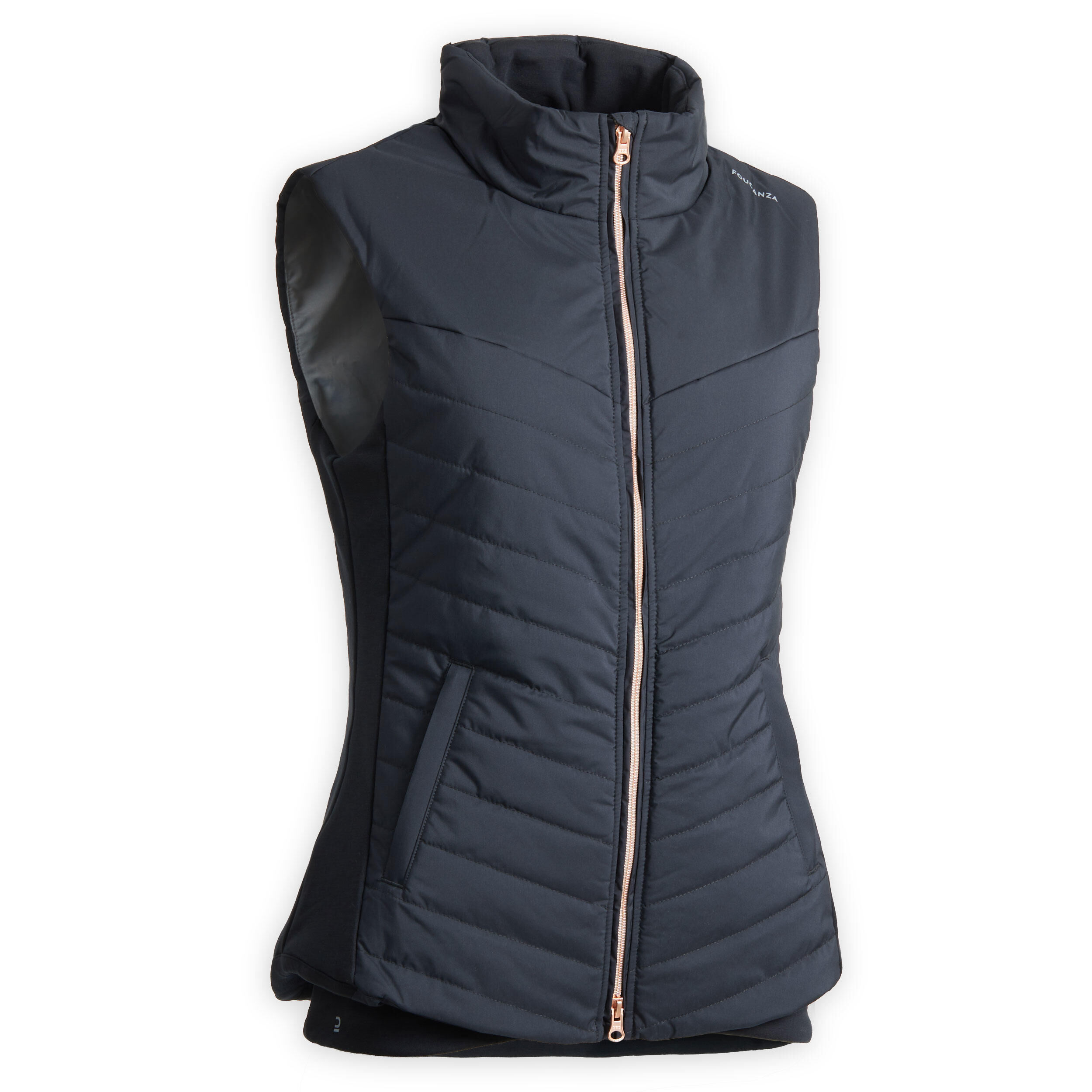 FOUGANZA Refurbished Womens Sleeveless Horse Riding Down Jacket - S - A Grade