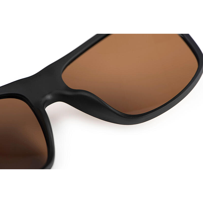 Fox Rage Avius Matt Black Sunglasses Brown Lense - Fox Rage Kleding