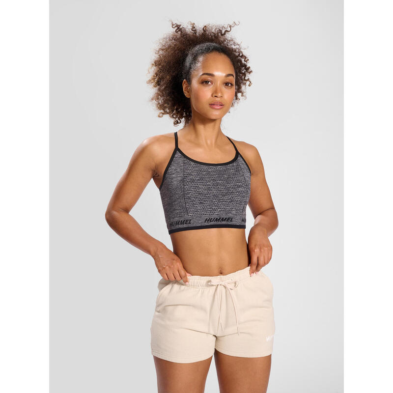 Top Hmlte Entraînement Femme Respirant Séchage Rapide Sans Couture Hummel