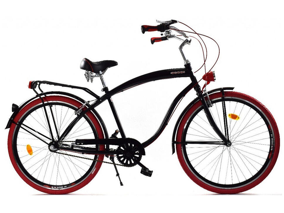 Rower Cruiser Miejski Męski Dallas Bike 28"  3spd Alu