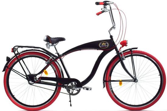 Rower Cruiser Miejski MęskiDallas Bike 28" 3spd GE