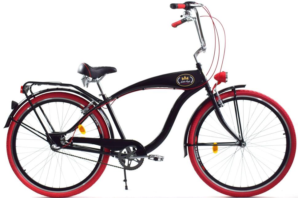 Rower Cruiser Miejski MęskiDallas Bike 28