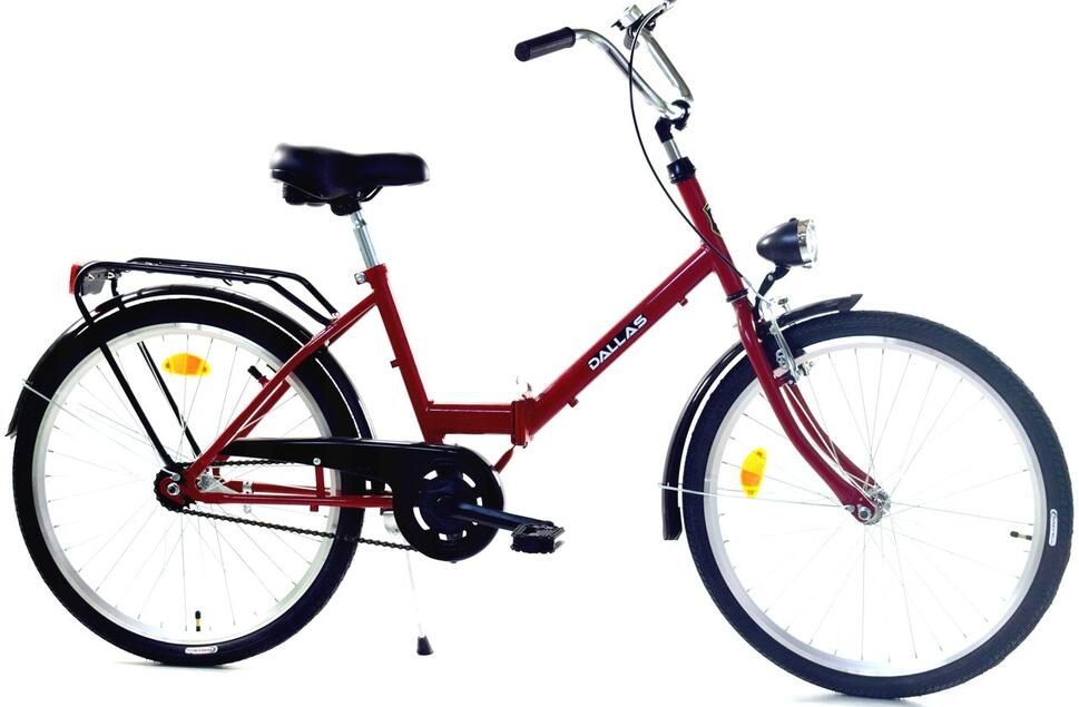 Rower Miejski Dallas Bike Składak 24"  1spd