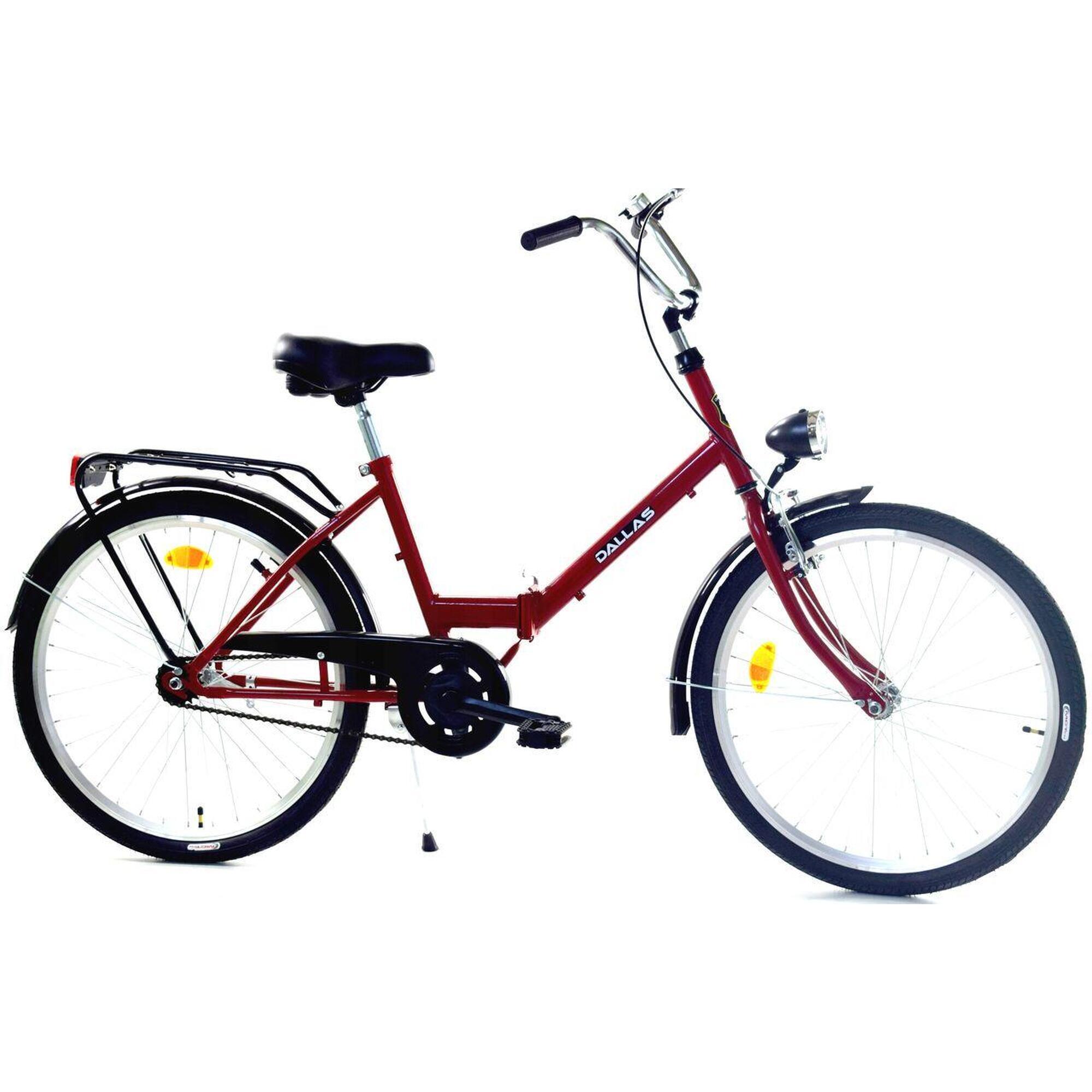 Rower Miejski Dallas Bike Składak 24"  1spd