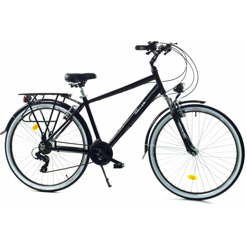 Rower Trekkingowy Męski Dallas Bike City Trekking Alu 28" 21spd