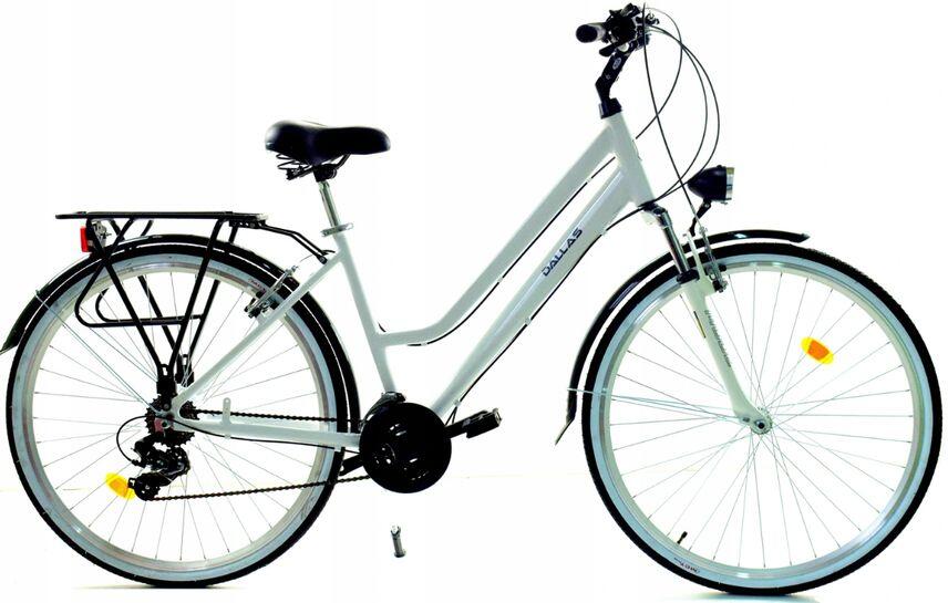Rower Miejsko-Trekkingowy Dallas Bike City Trekking Alu 28"  21spd