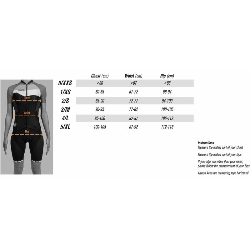 Maglia Ciclismo da Donna - Bronzo - Icon - Metalix