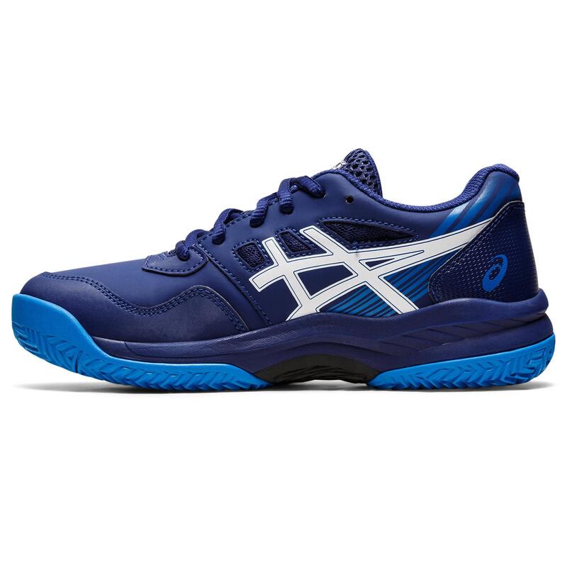 Zapatillas Tenis Niños- ASICS Gel-Game 8 Clay/OC  GS - Dive Blue/White