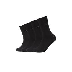 Unisex - DECATHLON Pack 4er black CAMANO Socken