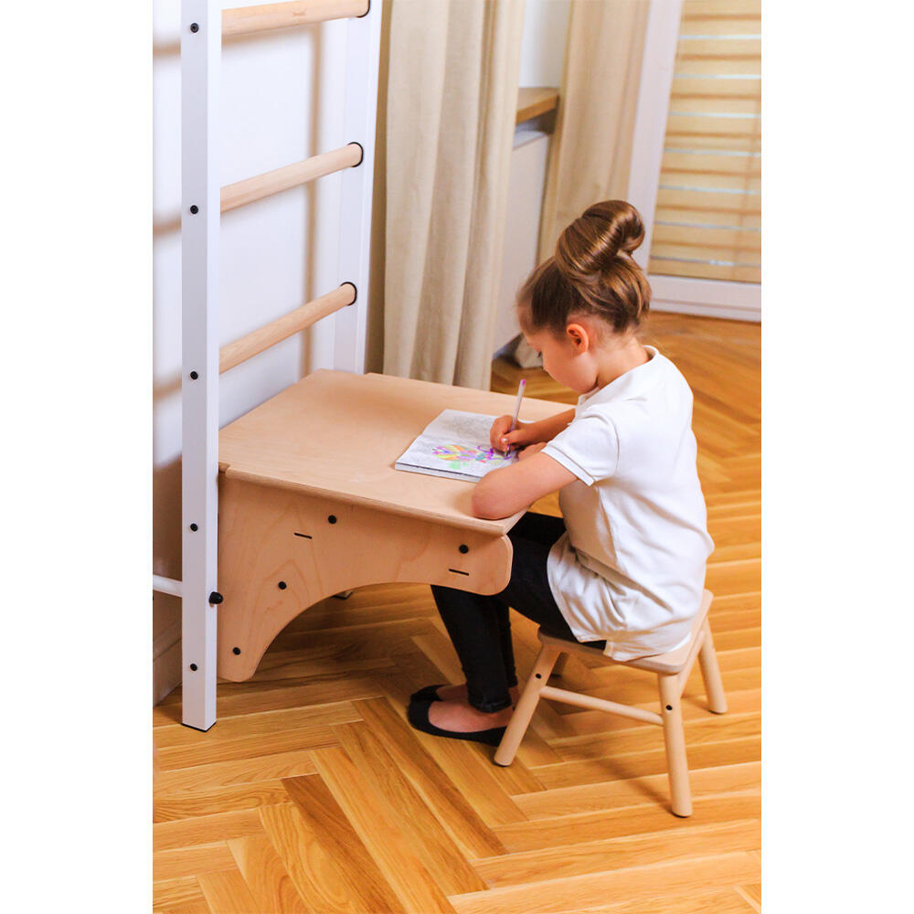 Plateau de table pour l'extension des séries d'espaliers blancs 2, 7 . 2/4