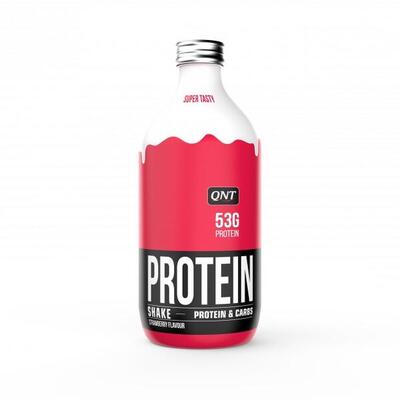 Protein Shake Botella de Vidrio 500ml QNT (Juego de 12)