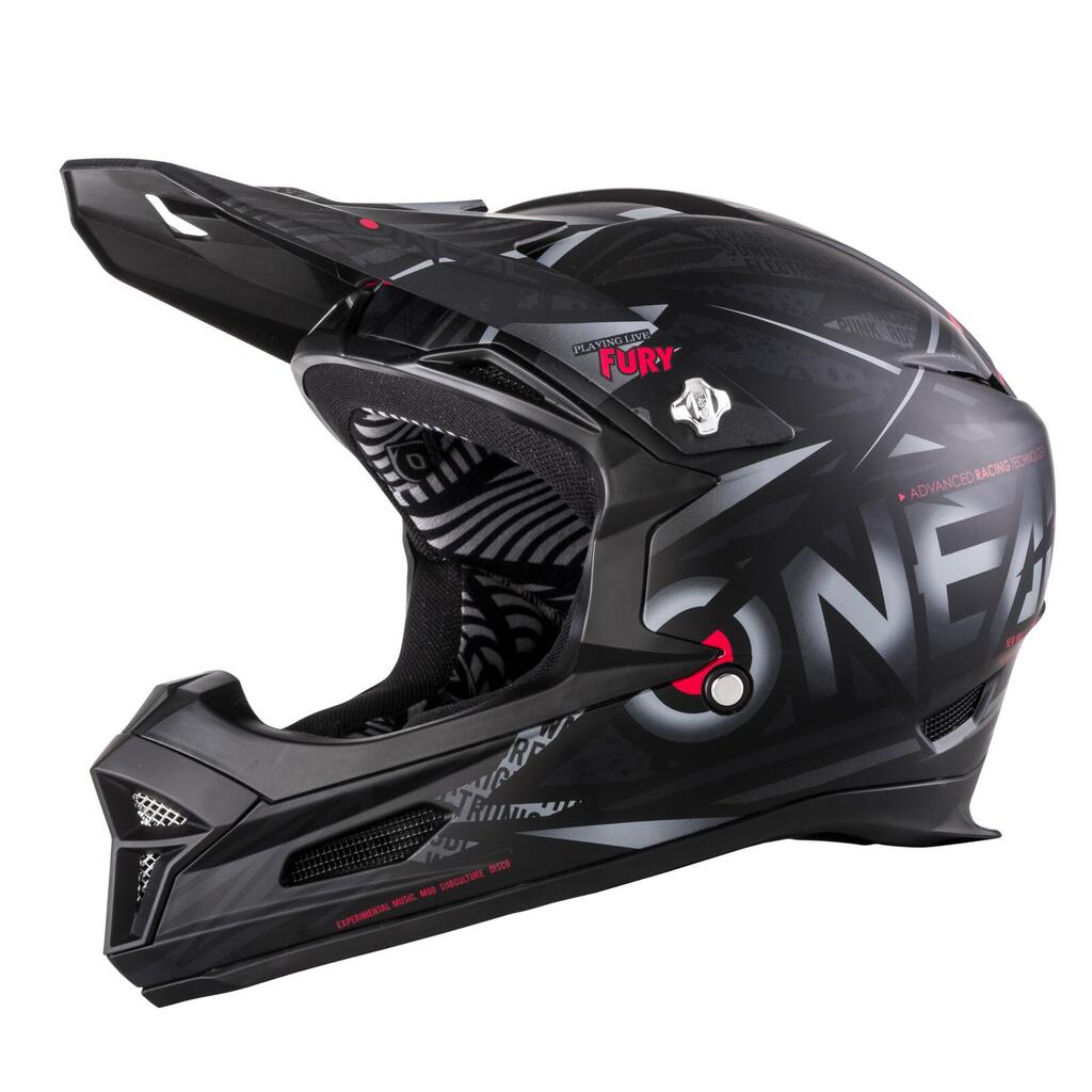 FURY SYNTHY Helmet Black L (59/60 cm)