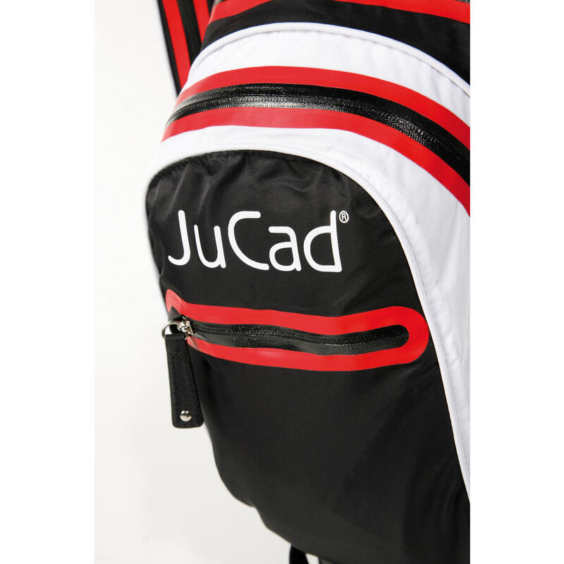 JuCad Aquastop Black/Red/White Cartbag