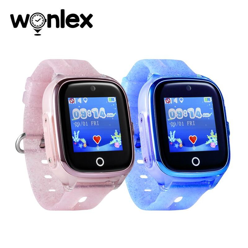 Pachet Promotional 2 Smartwatch-uri Pentru Copii Wonlex KT01 Wi-Fi