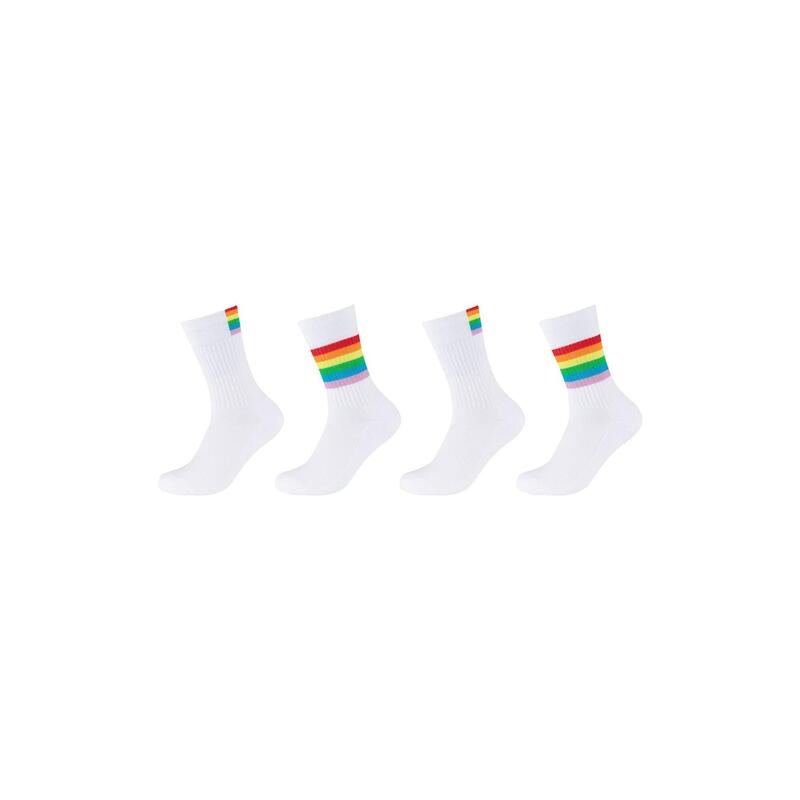 Tennissocken Unisex rainbow 4er Pack