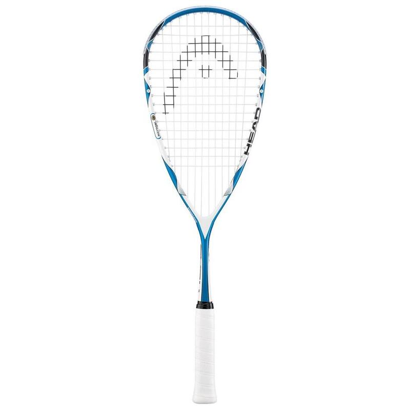 Microgel 125 Unisex Carbon Fiber Squash Racket - Blue
