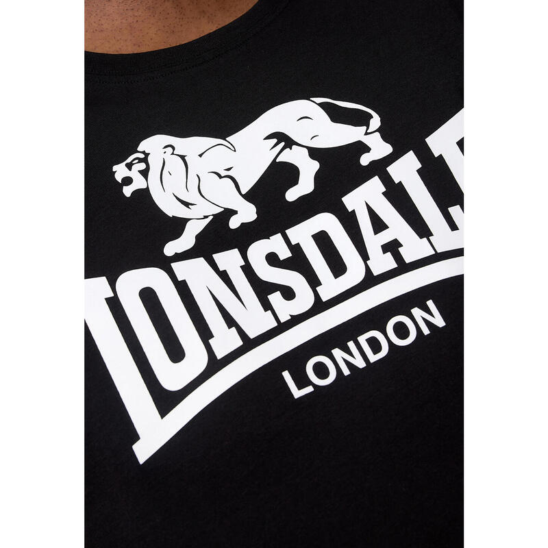 Camiseta Hombre Lonsdale negro