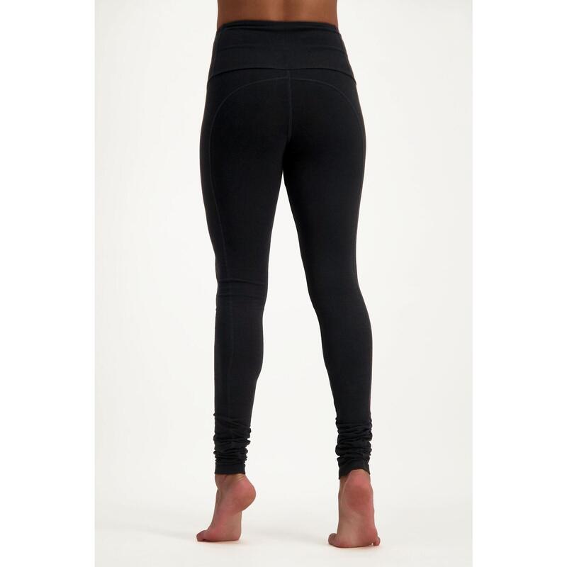 Gaia - Yoga High-waist legging van Biologisch katoen -  Urban Black