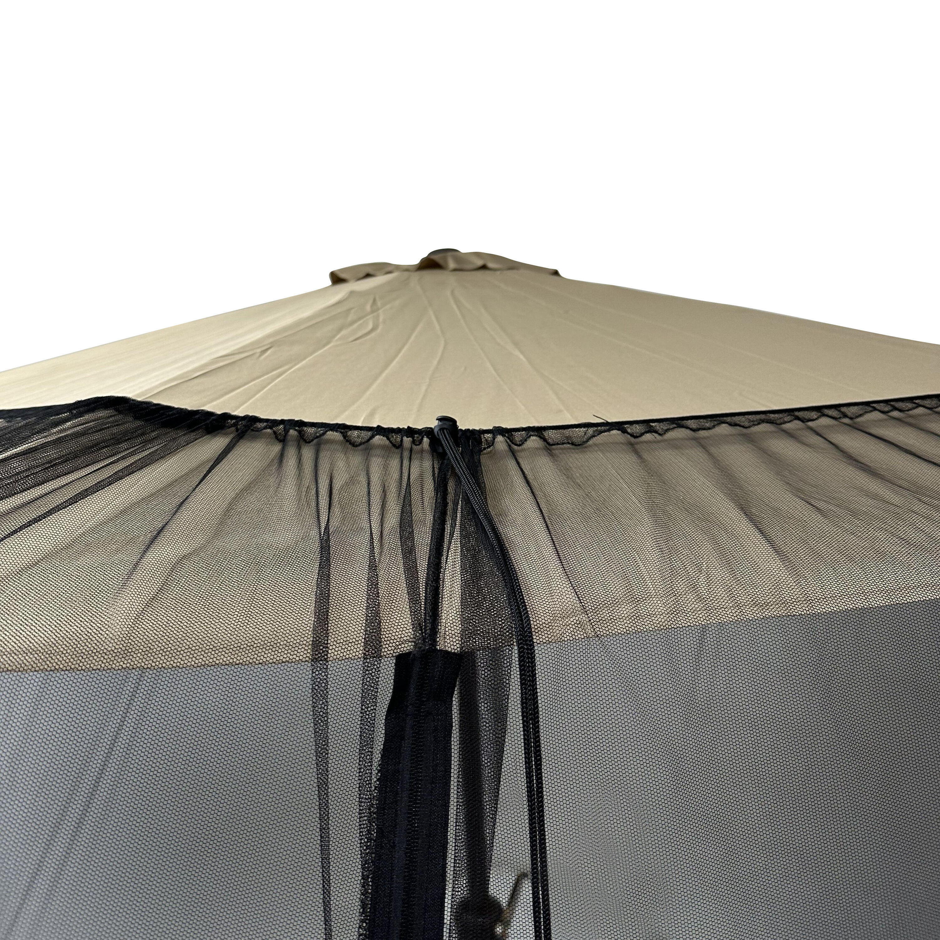 Nero 210D Ombrellone da patio Coperture impermeabi... – Grandado