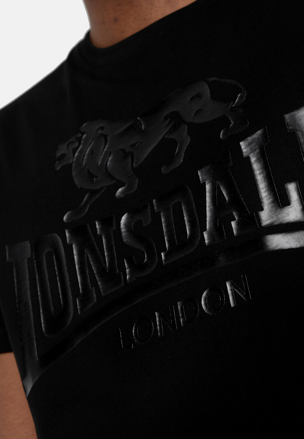LONSDALE Heren-T-shirt, regular fit dubbelpak KELSO 5/6