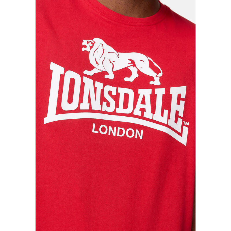 Camiseta Hombre Lonsdale rojo