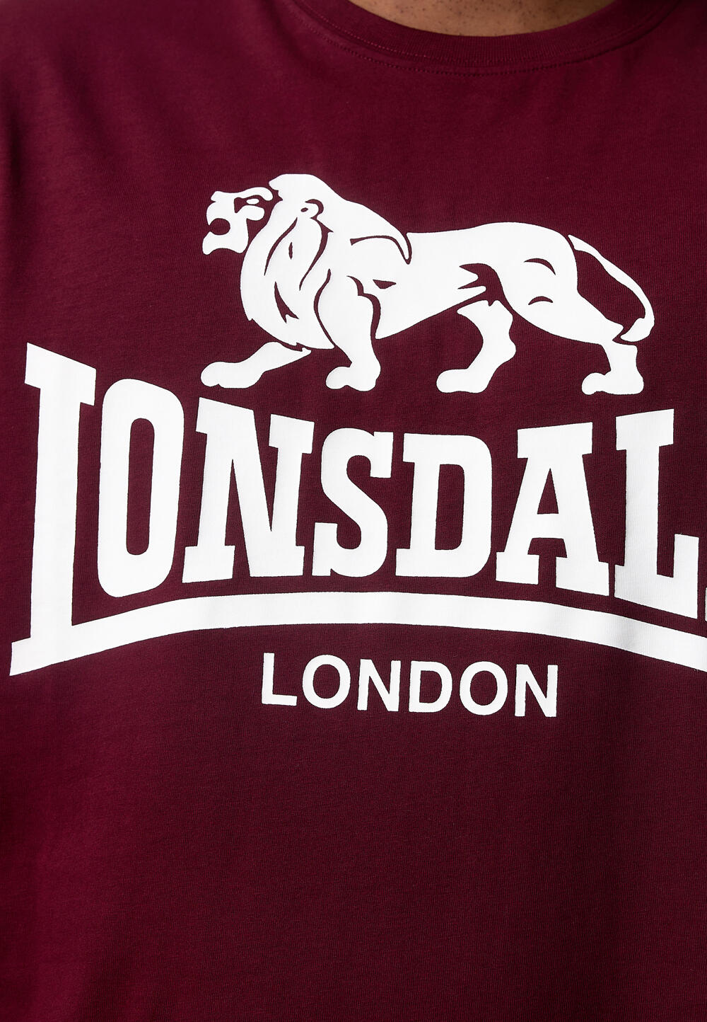 LONSDALE Heren-T-shirt, regular fit dubbelpak KELSO 5/6