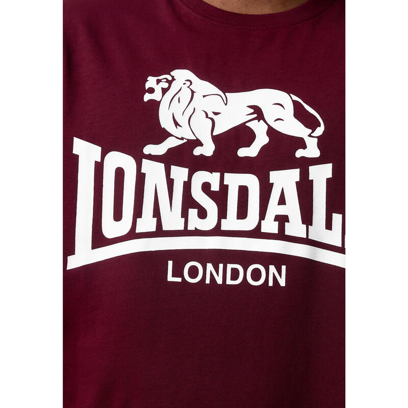 LONSDALE Herren T-Shirt normale Passform Doppelpack KELSO