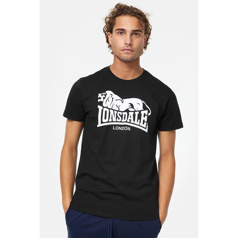 LONSDALE Herren T-Shirt normale Passform Doppelpack COLLESSIE