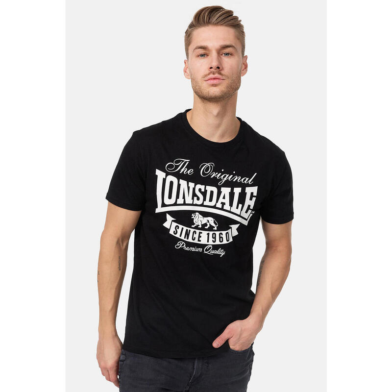 LONSDALE Herren T-Shirt normale Passform Doppelpack TORBAY