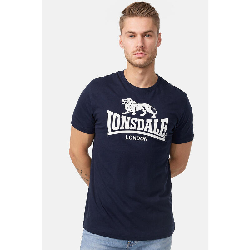 LONSDALE Herren T-Shirt normale Passform Doppelpack LOSCOE