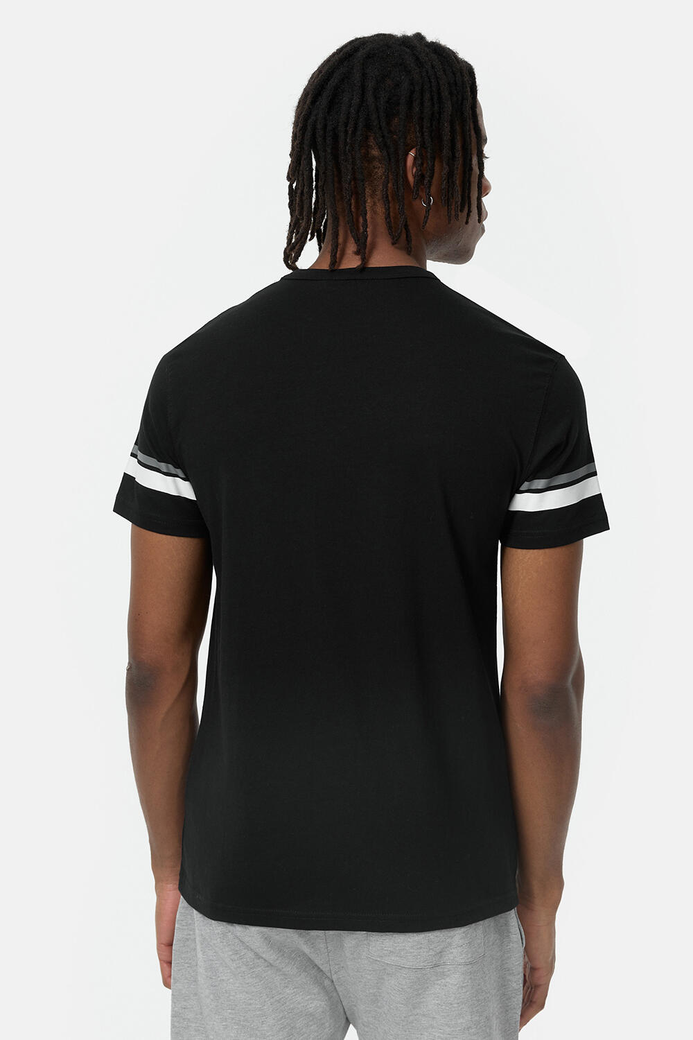 T-shirt pour homme Lonsdale Creich Noir 4/5