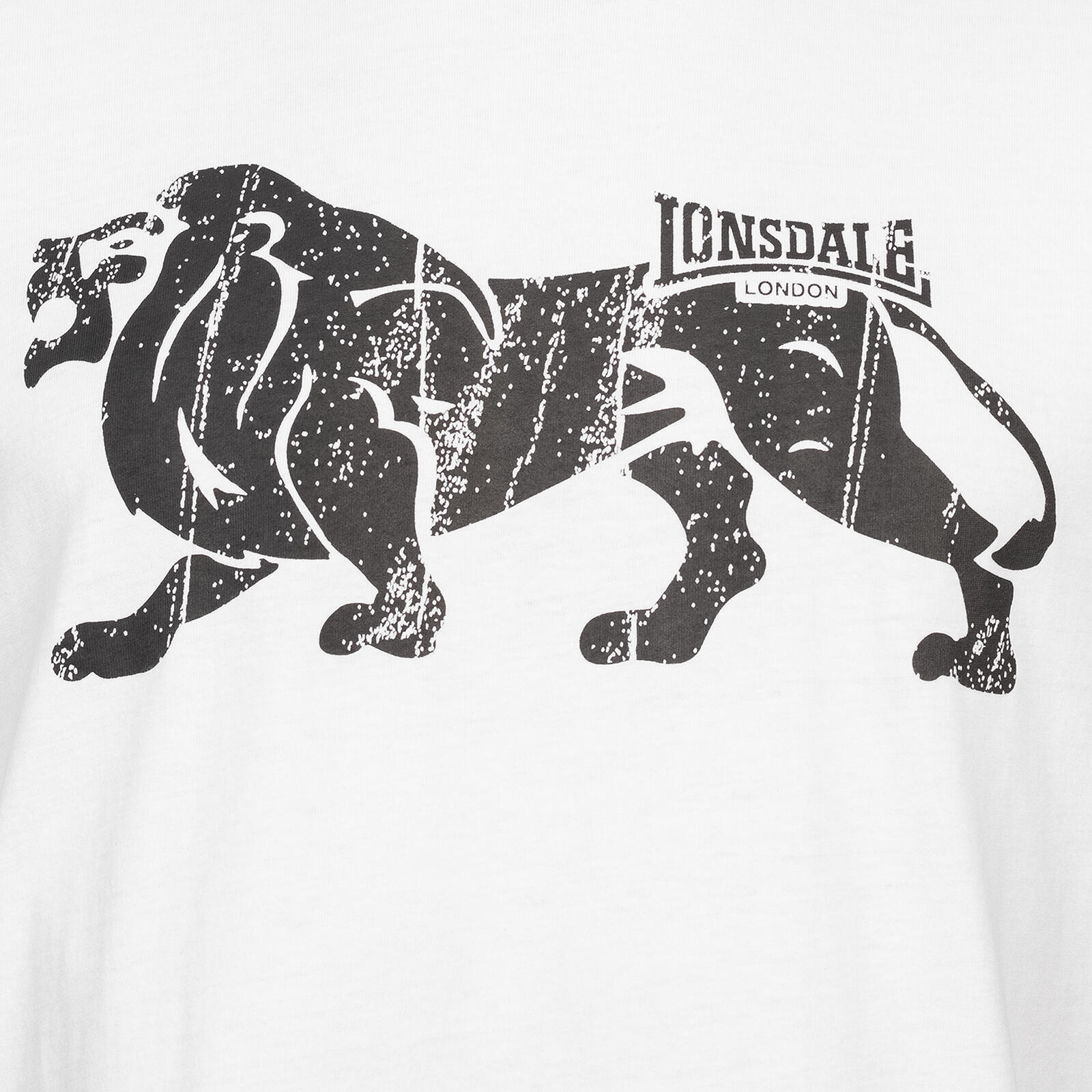 LONSDALE Heren-T-shirt normale pasvorm ENDMOOR 3/3
