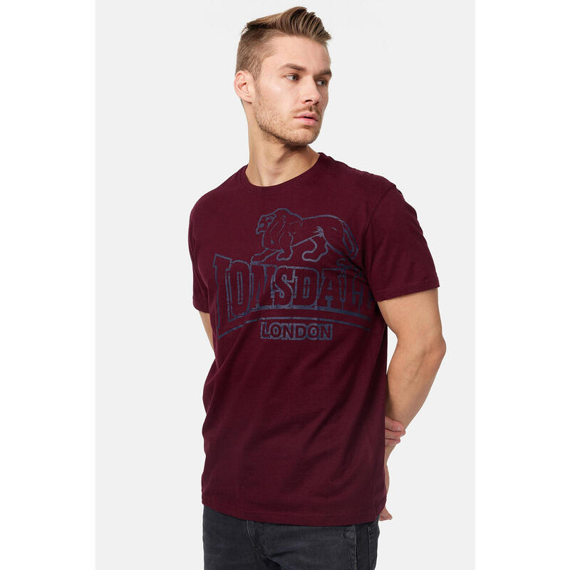 LONSDALE Herren T-Shirt normale Passform LANGSETT