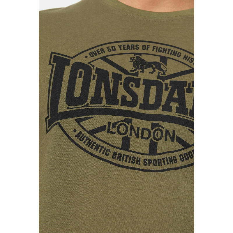 LONSDALE Herren T-Shirt normale Passform Doppelpack MORHAM