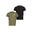 LONSDALE Herren T-Shirt normale Passform Doppelpack BLAIRMORE