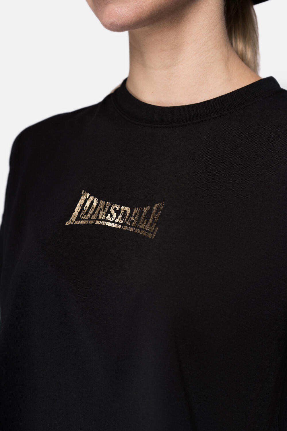T-shirt curta para mulher Lonsdale Aultbea 4/5