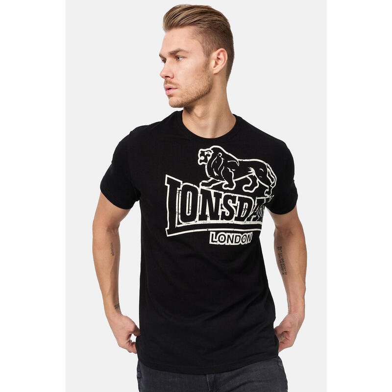 LONSDALE Herren T-Shirt normale Passform LANGSETT