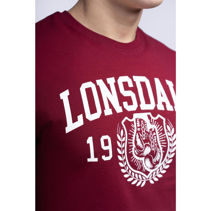 LONSDALE Herren T-Shirt normale Passform STAXIGOE