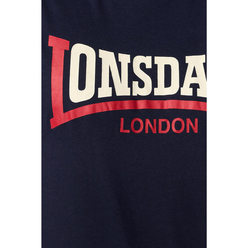 LONSDALE Herren T-Shirt normale Passform TWO TONE