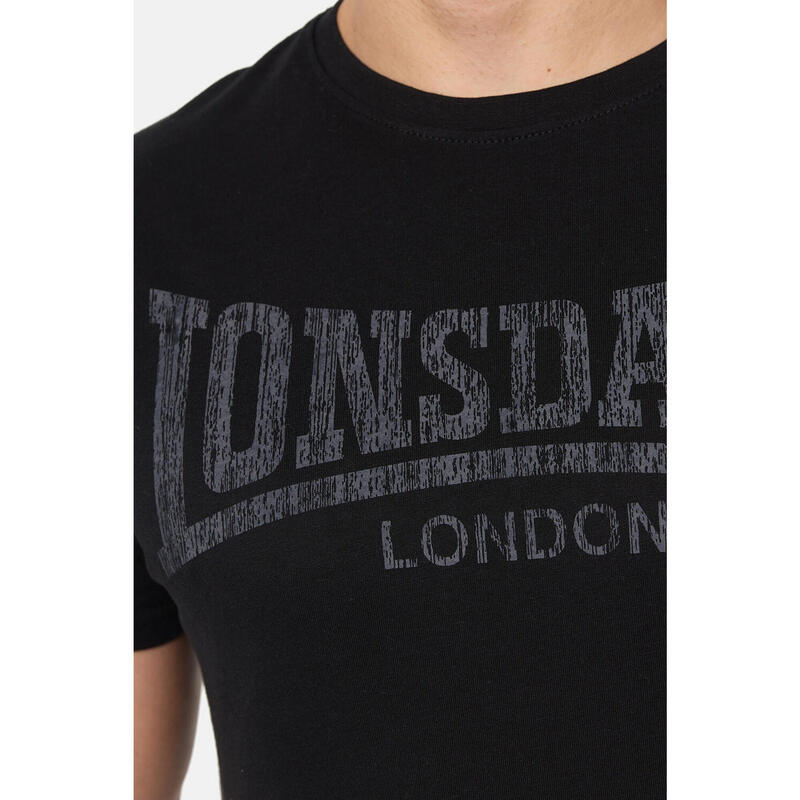 Camiseta Hombre Lonsdale negra