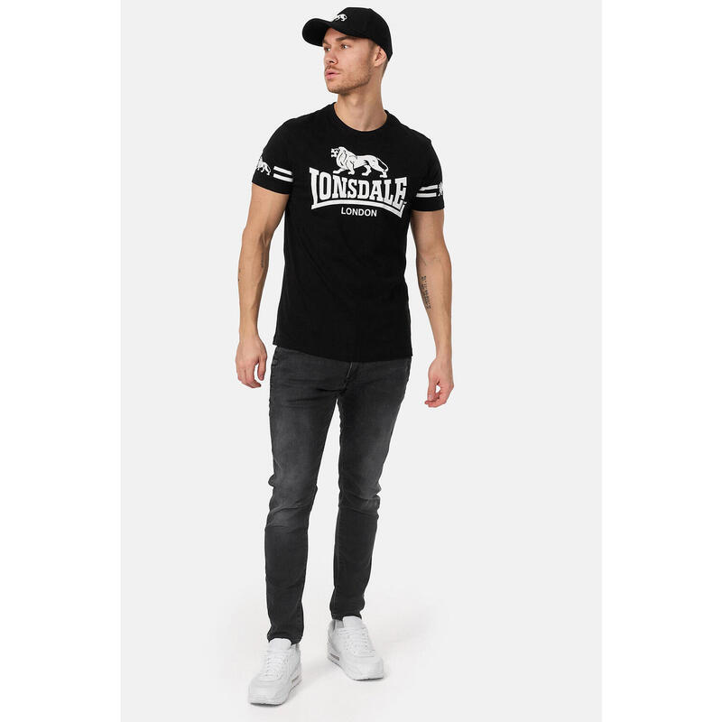 Camiseta Hombre Lonsdale negra