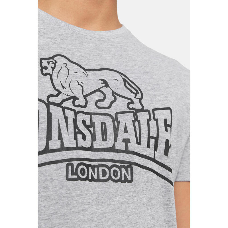 Camiseta para Hombre Lonsdale  allanfearn Gris