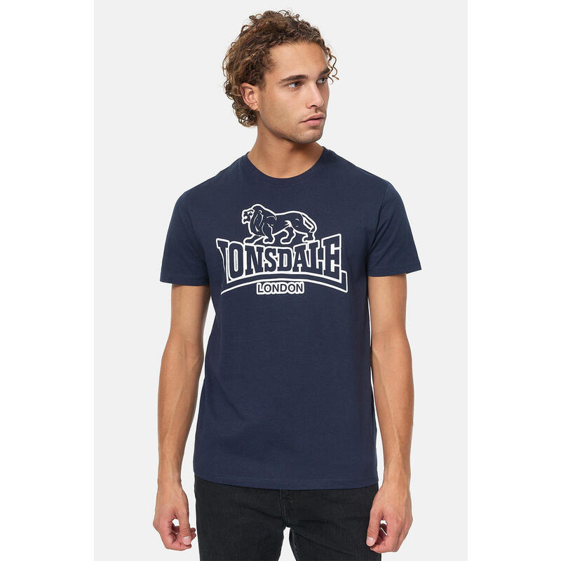 Camiseta para Hombre Lonsdale Allanfearn Azul